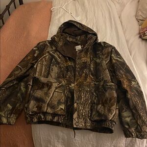 Camouflage Hooded Jacket